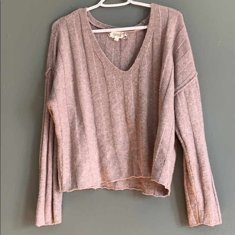 Cropped sweater